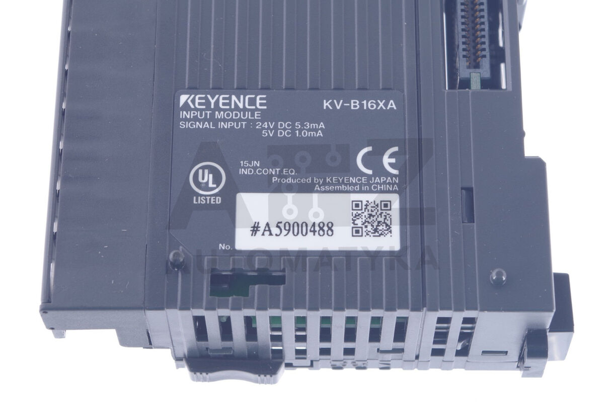 KV-B16XA KEYENCE INPUT MODULE 5.3MA 24VDC