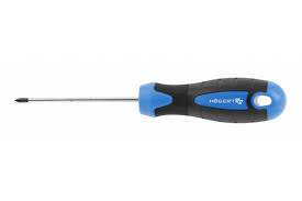 HOGERT, HT1S023, Screwdriver PH1, 100 mm, S2 steel