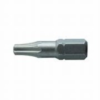 HOGERT, HT1S364, Screwdriver bit, TORX 25, 25 mm, S2 steel, 2- piece blister