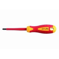 HOGERT, HT1S941, Insulated screwdriver PZ1 80 mm, 1000 V, S2 steel