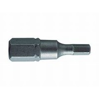 HOGERT, HT1S344, Screwdriver bit HEX4, 25 mm, 2- piece blister