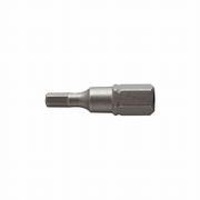 HOGERT, HT1S359, Screwdriver bits, HEX3, HEX4 Mix 25 mm, S2 steel, slim, 2- piece blister