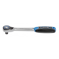 HOGERT, HT1R302, Straight Ratchet handle 1/2", 72T, CrMo steel