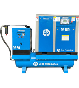 Deep Pneumatic Make PORTABLE SCREW AIR COMPRESSOR Service