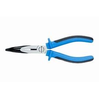 HOGERT, HT1P024, Half-round bent pliers 200 mm