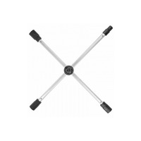 HOGERT, HT8G311, Foldable wheel wrench 17 x 19 x 21 mm x 1/2"