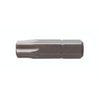 HOGERT, HT1S367, Screwdriver bit, TORX 40, 25 mm S2 steel, 2- piece blister