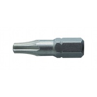 HOGERT, HT1S362, Screwdriver bit, TORX 15, 25 mm, S2 steel, 2- piece blister