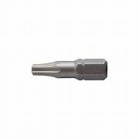 HOGERT, HT1S361, Screwdriver bit, TORX 10, 25 mm, S2 steel, 2- piece blister