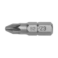 HOGERT, HT1S316, Screwdriver bit PZ3, 25 mm, 5 pcs