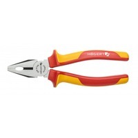 HOGERT, HT1P907, Insulated combination pliers 200 mm, 1000 V, VDE